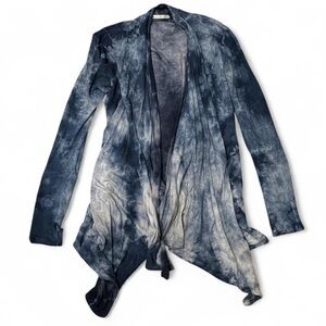 Drape tie dye cardigan by LVR